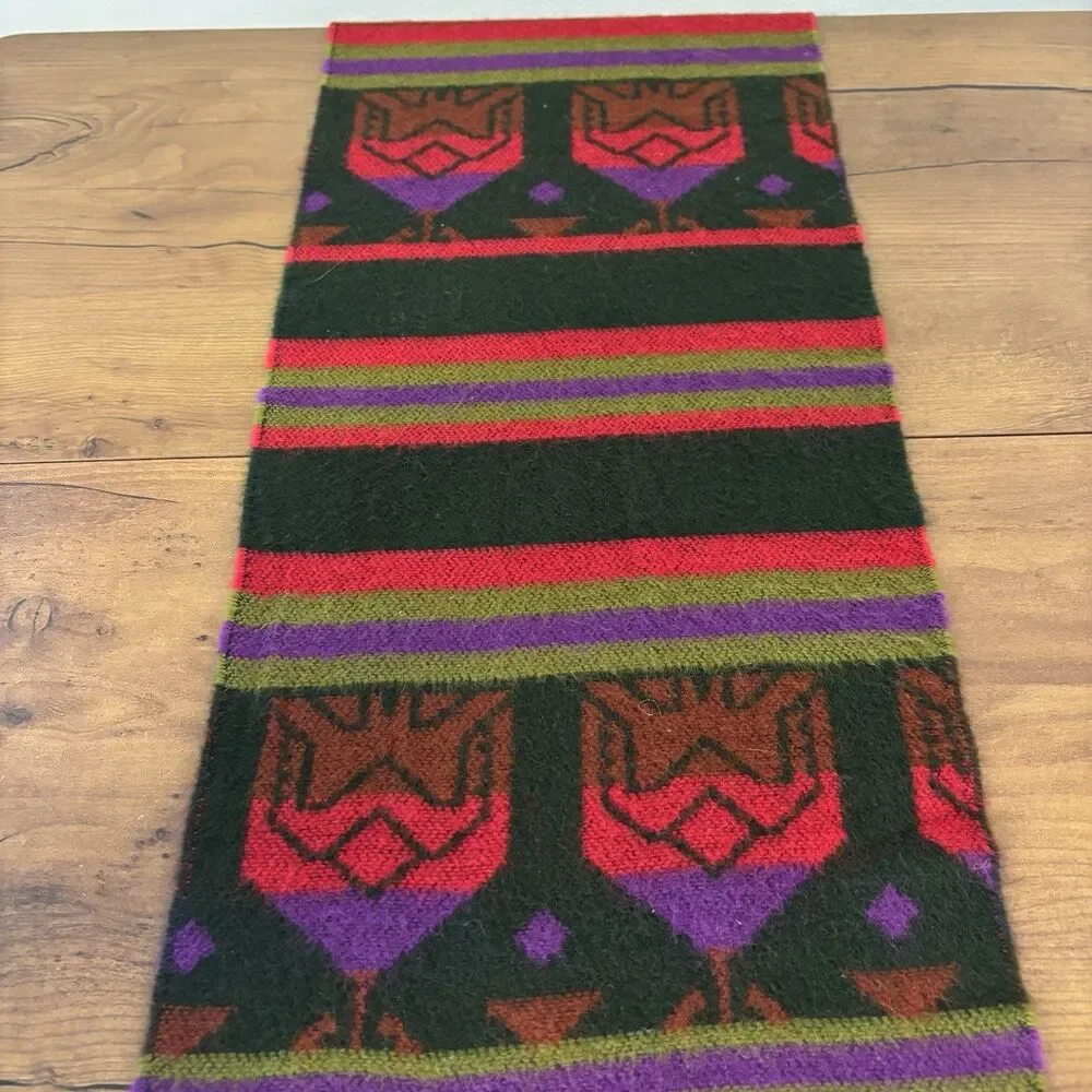 Aztec Southwestern Fringe Long Scarf